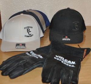 lot 211 image: Baseball Caps and Welding Gloves