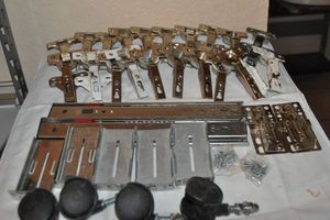 lot 79 image: Cabinet Hardware