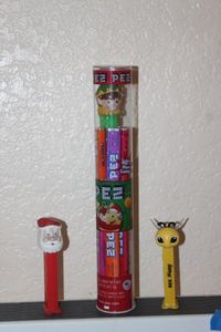 lot 169 image: Christmas Pez Dispensers and Candy