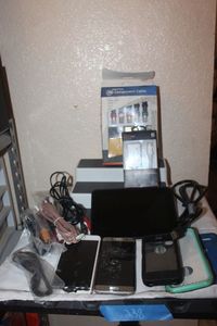 lot 238 image: Damaged Electronics (for Scrap) and Cords
