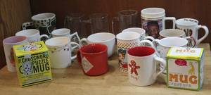 lot 240 image: Mixed Lot of coffee cups