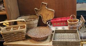 lot 225 image: Mixed Lot of baskets