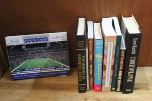 lot 219 image: Mixed Lot of books like family cowboys cookbook and Steve martini and more see pictures