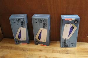 lot 202 image: 3-Portable cleaning boxes