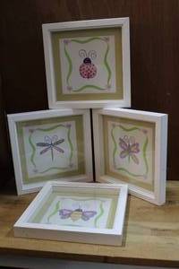 lot 146 image: Shadow box pictures