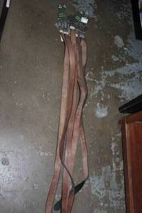 lot 137 image: lot of reversible belts that are 42 in size