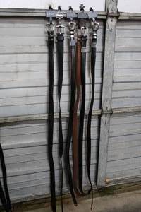 lot 136 image: Mixed brands of belts that are 46 to 48