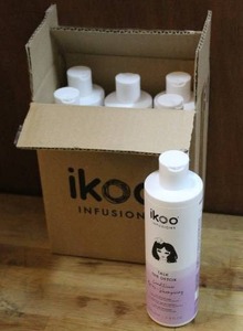 lot 99 image: Box of 6 Ikoo talk the detox shampoo  for all hair types