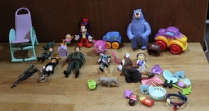 lot 65 image: Mixed Lot of toys like Mickey mouse and much more see pictures