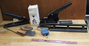 lot 66 image: Mixed Lot of staplers  and more see pictures