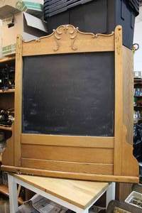 lot 69 image: Large hand made chalkboard
