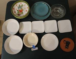 lot 266 image: Mixed Lot of dishes see photos