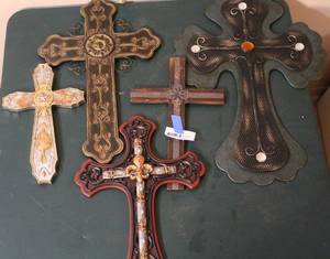 lot 243 image: Mixed Lot of crosses
