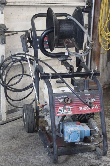 lot 3 image: North Star Gas Powered Pressure Washer