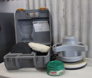 lot 38 image: Ryobi 6 Buffer Polisher Double Insulated and ProElite 10 Orbital Buffer & Polisher with Turtle Wax