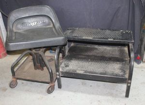 lot 39 image: Snap On Rolling Stool and StepPlatform