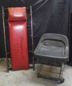 lot 42 image: Creeper and Snap on Rolling Stool