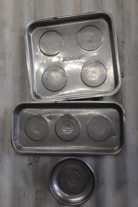 lot 50 image: Three Magnetic Trays
