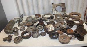 lot 68 image: Assorted automotive parts as shown