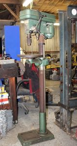 lot 53 image: Task master 10 speed drill press