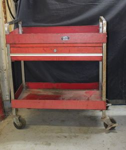 lot 81 image: Mechanics utility cart