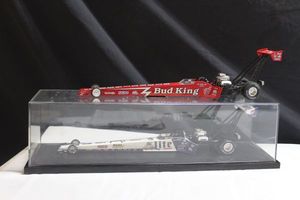 lot 102 image: Bud King and Miller Lite die cast dragsters