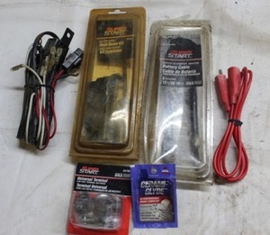 lot 182 image: Battery cables and accessories