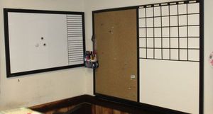 lot 217 image: Dry erase and bulletin boards