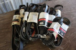 lot 235 image: Assorted automotive fan belts