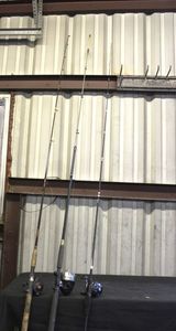 lot 332 image: Fishing rods and reels