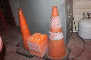 lot 344 image: Safety cones