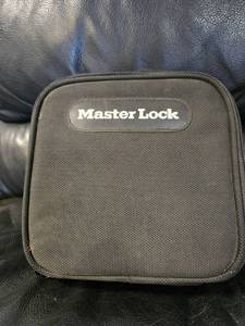 lot 380 image: Master lock, trailer lock