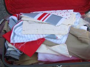 lot 38 image: fabric lot of all types