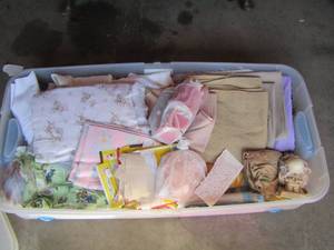 lot 53 image: large lot of fabric