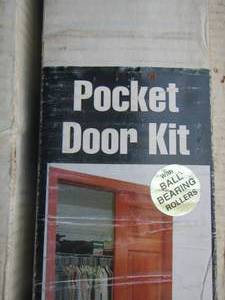 lot 91 image: pocket door kit NIB