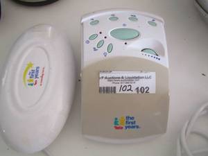 lot 102 image: THE FIRST YEARS  CRIB SOUND MACHINE
