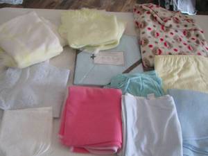 lot 133 image: baby blanketnewborn swaddle lot