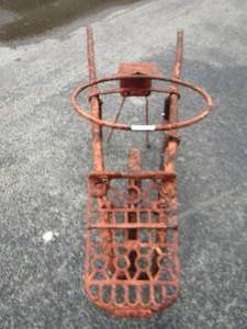 lot 154 image: Vintage Metal Yard Art  UNIQUE