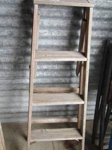 lot 159 image: Wooden Step Ladder 4 FT