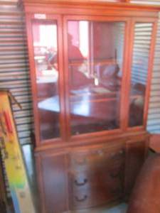 lot 219 image: China hutch -  714114 single piece