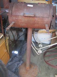 lot 227 image: man made smokergrill