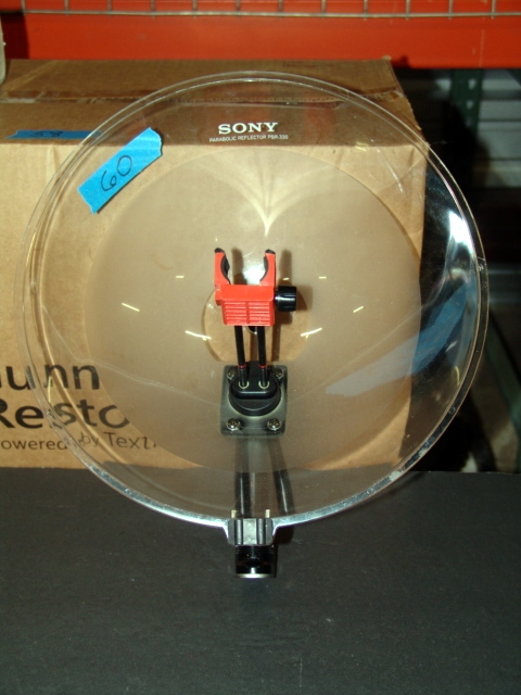 Sony PBR-330 Parabolic Microphone Reflector 14 Inch Dish