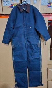 lot 2 image: NEW Dickies TV239DN (Dark Navy) Duck Insulated Coveralls, Size 2XL.&nbsp MSRP $109