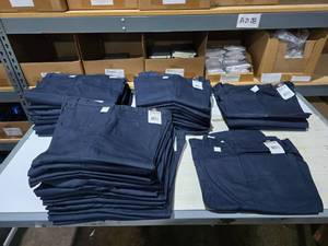 lot 50 image: Dickies Navy Work Pants.  See description for sizes in this lot  QUANTITY 36 PANTS  BID IS TIMES THE QUANTITY&nbsp&nbsp&nbsp MSRP $35 Each