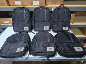 lot 52 image: AceHigh Canyon RPET - Eco Friendly Anti-Bacterial Treated Backpack  QUANTITY 6  BID IS TIMES THE QUANTITY