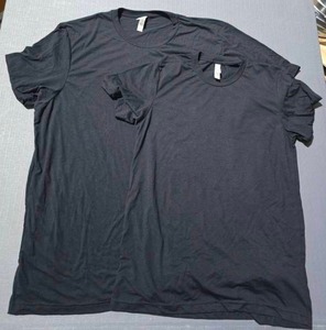 lot 68 image: 4 Boxes of Bella Canvas Shirts.  Includes 1 Box of 3413 Unisex Adult Tri-Blend Black, 2 Boxes of 3413 Unisex Adult Black Heater Tri-Blend & 1 Box of Bella Canvas 3413 Unisex Youth Black Tri-Blend.  BID IS TIMES THE QUANTITY SO YOU ARE BIDDING PER BOX