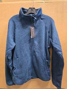 lot 79 image: Fossa Apparel Villa #3710 Sweather Fleece Jacket, Size Small  QUANTITY 5  BID IS TIMES THE QUANTITY