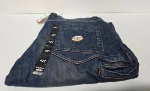 lot 83 image: NEW Rasco Flame Resistant Stretch Blue Jeans, Size 42x35.&nbsp MSRP $80 Each