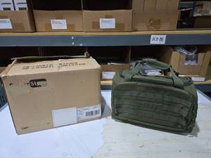lot 31 image: CornerStone CSB816 Olive Drab Tactical Gear Bag  QUANTITY 6  BID IS TIMES THE QUANTITY