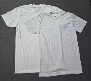 lot 113 image: 5 Boxes of Next Level 6610 CVC Womens 6040 Blend, 6010 CVC Mens Tri-Blend & 6210 CVC 6040 Blend White & Heather White Relaxed Tee Shirts.  SEE DESCRIPTION FOR SIZES AND QUANTITIES  BID IS TIMES THE QUANTITY SO YOU ARE BIDDING PER BOX